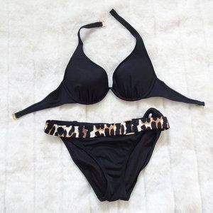 Victoria's Secret Bikini 36C Top & Medium Bottoms